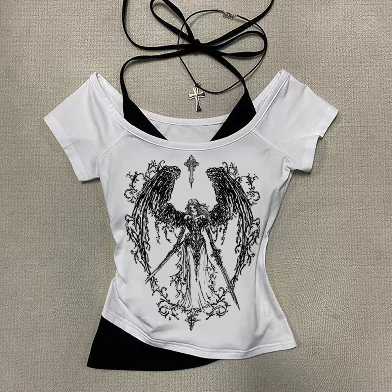 Retro Strapless Corset Top