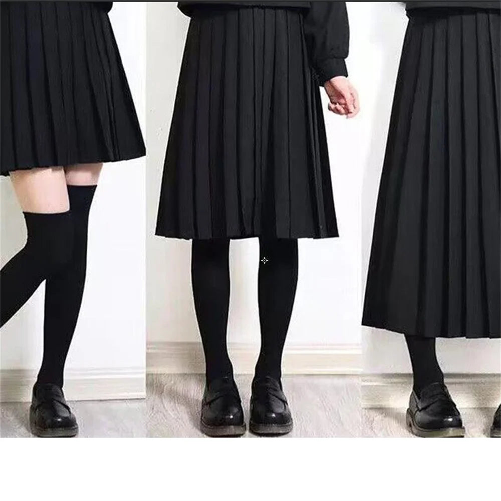 2026 Fashion New Pleated Skirts Women S-5XL Vintage Young Basic Leisure Korean All-match Autumn High Waist Female College Clothe
